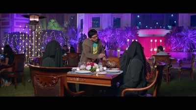 Zubeida,
I must use the loo urgently. - Dream Girl
