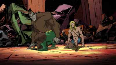 Zuma, we need to work together.
You create a distraction, I'll try to-- - DC Showcase: Kamandi: The Last Boy on Earth!