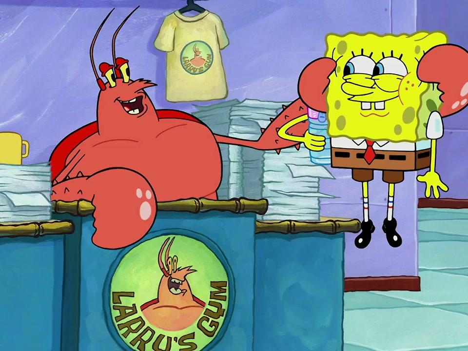 inspired-byspongebob-s-determination-larry-the-lobster-tookhim