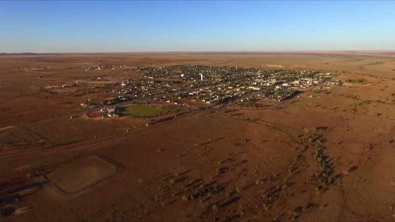 120km away in Winton