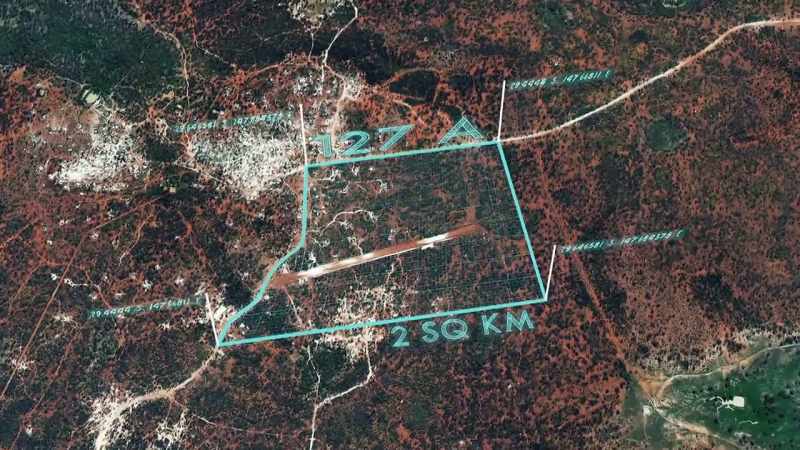 127A is two square kilometres of dense bushland