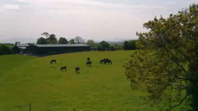 13 miles across the fields, as the crow flies