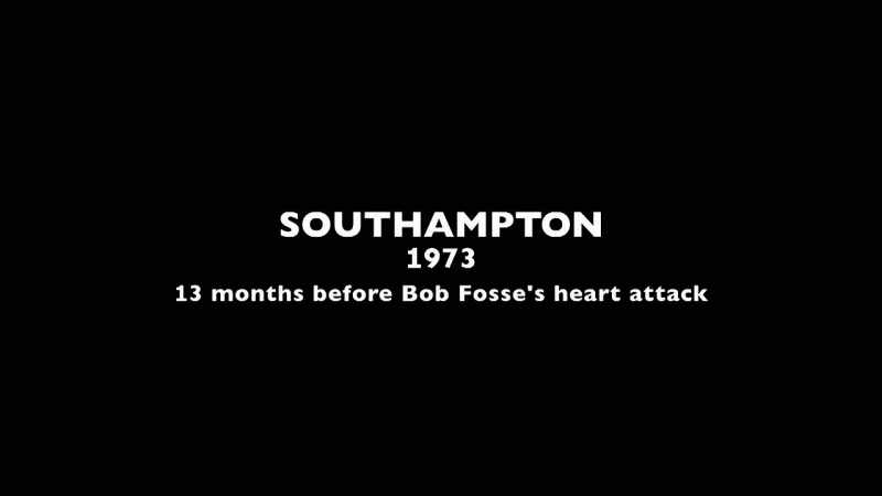 13 months before Bob Fosse's heart attack