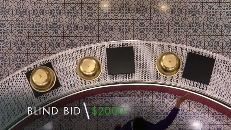 $2,000 going once, $2,000 going twice…
