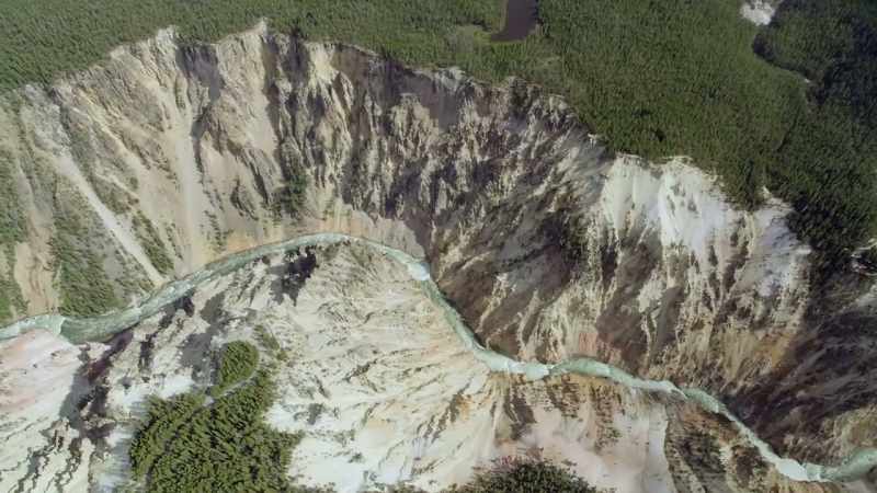 24 miles long, as much as 1,200 feet deep