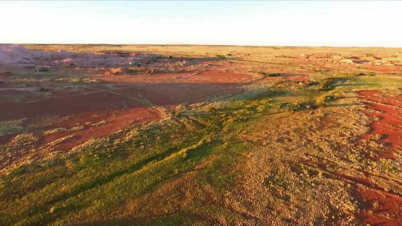 33km north of town, it's known as Shell Patch