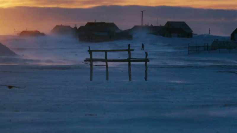 40-knot winds, blizzard, -2 degrees