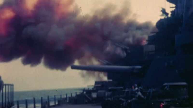 615 TONS OF SHELLS CRASH INTO THE CLIFFS