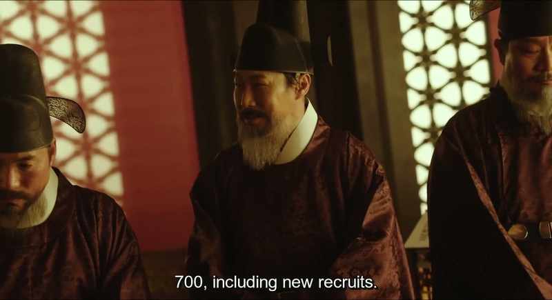 700, including new recruits