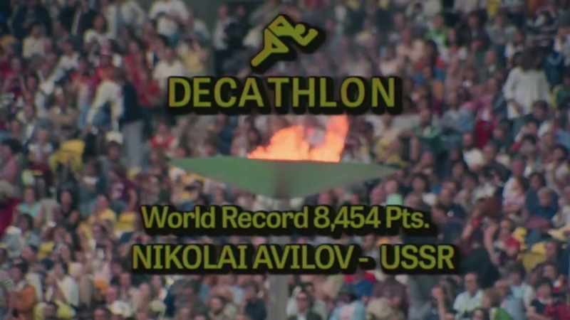 8,454 points, the world record by Avilov