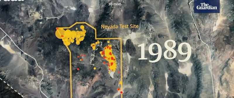 828 bombs were conducted underground