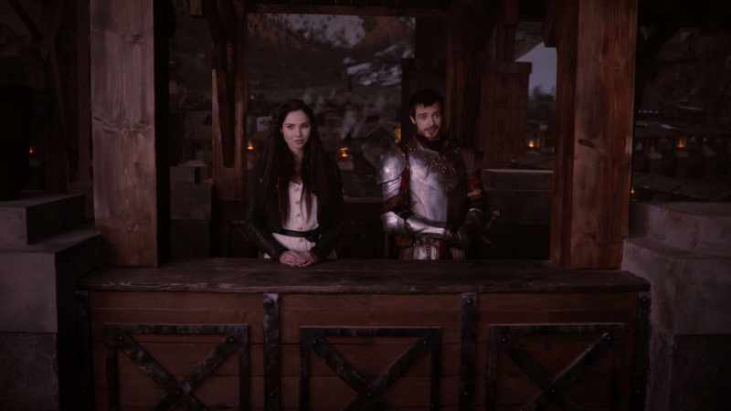 A barmaid with exceptional combat skills