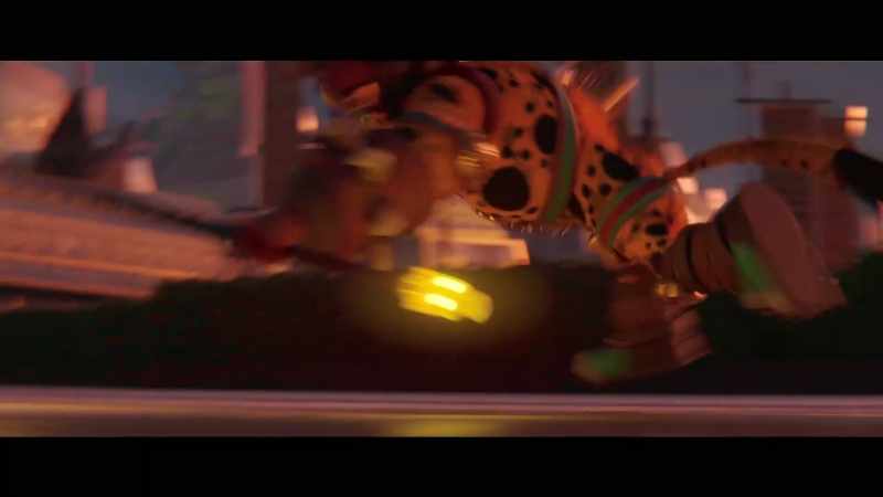 A bat is no match for three supermacho jaguars!