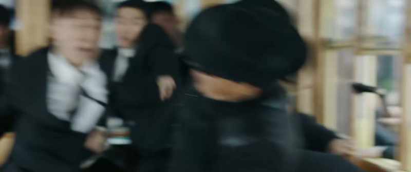 A bizarre and gruesome scene unfolded