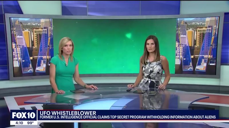 A bombshell claim about UFOs