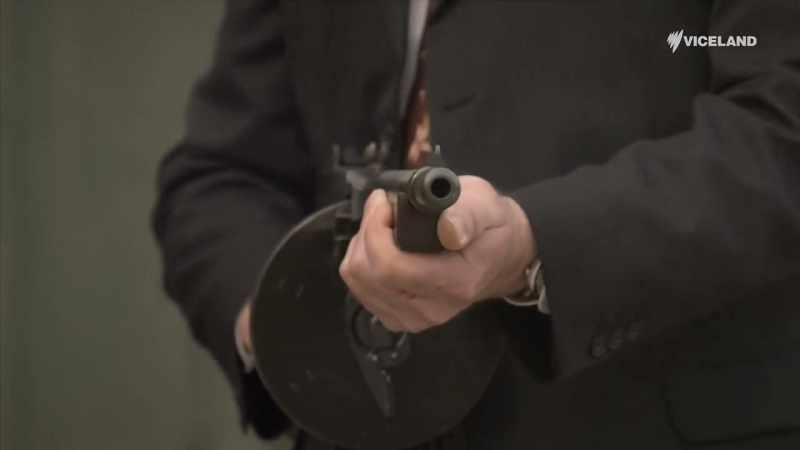 A British sub-machine gun developed in 1941 had none of these
