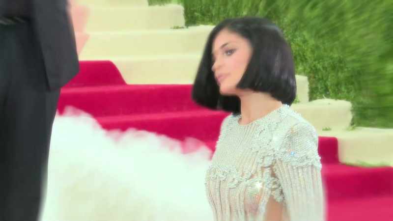 A chance encounter with West at Kylie Jenner's
