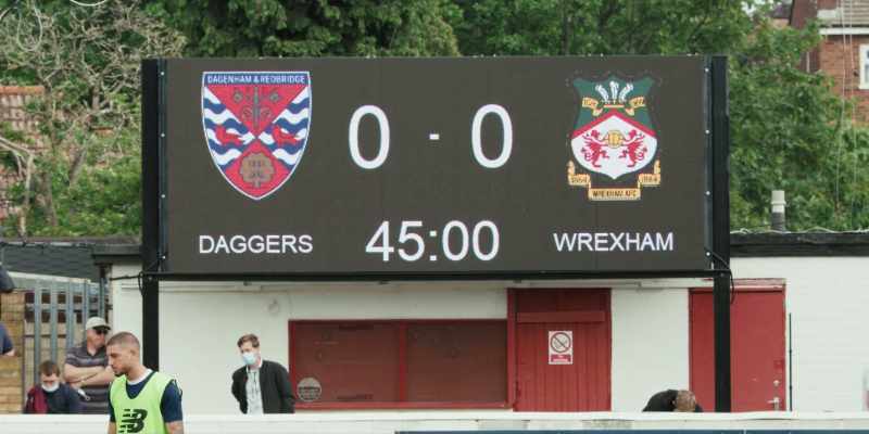 A change being made as well by Dean Keates at halftime