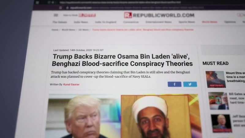 A claim not provided by US intelligence agencies