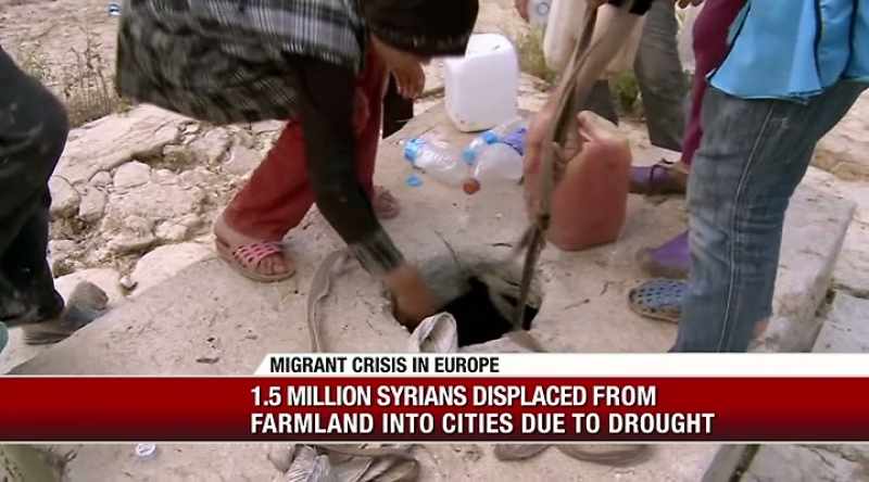 A climate-exacerbated drought