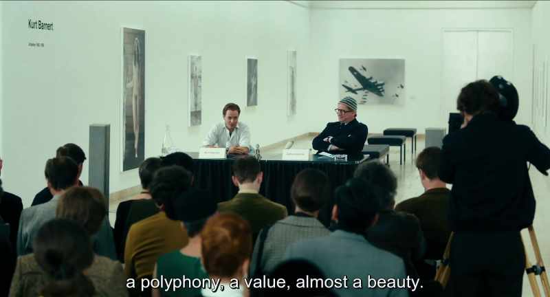 A coherence, a value, yes, almost a beauty