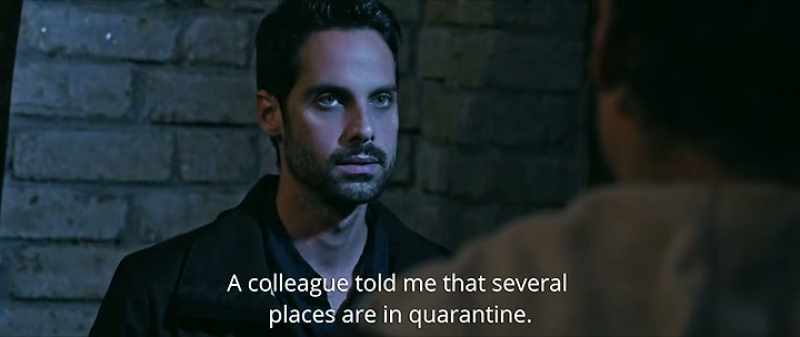 A colleague told me that several places are in quarantine