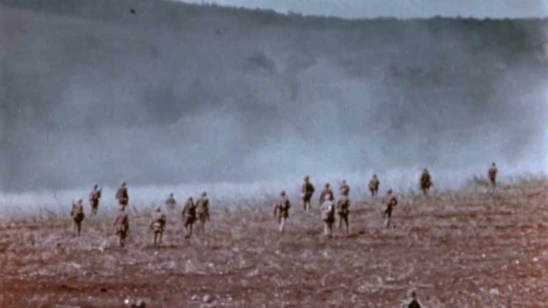 A COMBAT TEAM LAUNCHES AN ATTACK AT 0730
