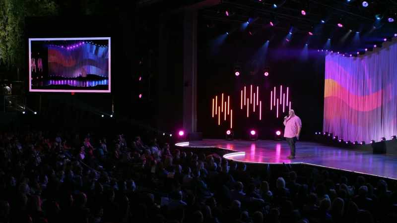 A couple of years into stand-up