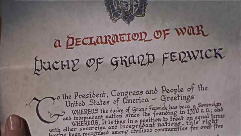 A Declaration of War!