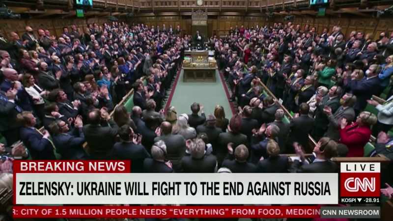 A defiant Volodimir Zelenskyy
