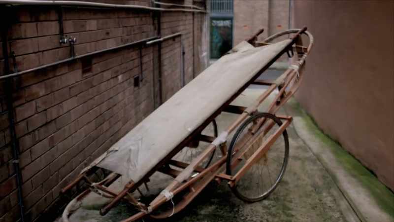 a device to speed wounded men from the battlefield to critical care