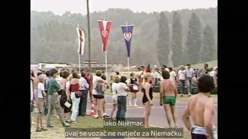 A driver who isn't competing for Germany, although he is German