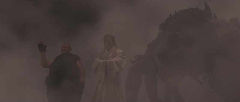 A dust explosion. They've done it now