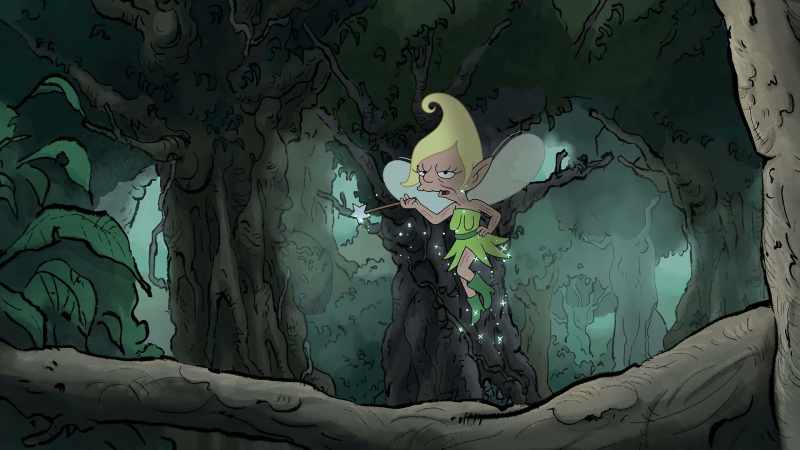 A fairy? Maybe she can help us. Do you do magic?