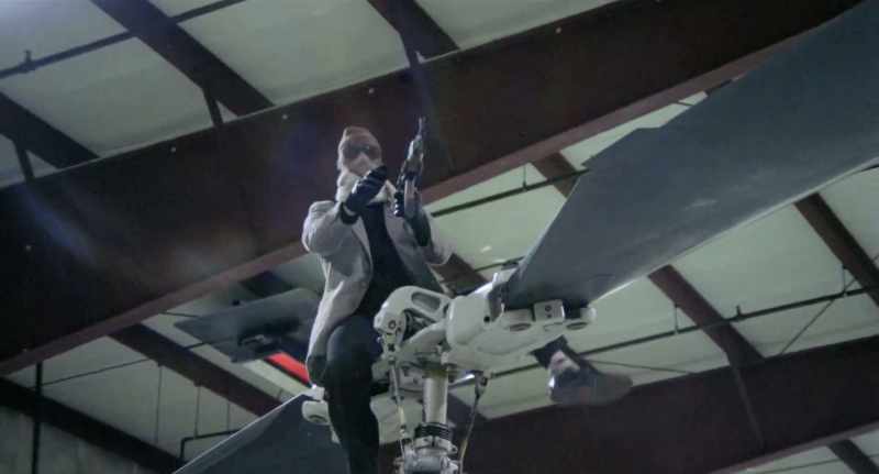 A fan? You really think a fan can stop these bullets?