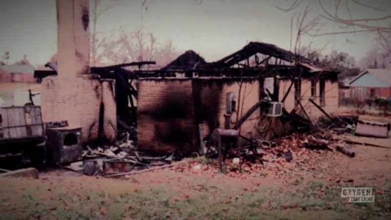 A few days after the fire, there was