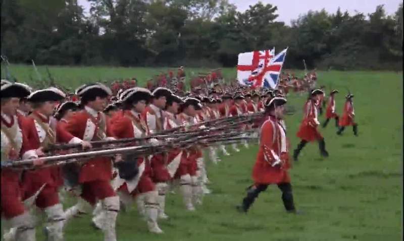 Barry's first taste of battle was only a skirmish against a small rearguard of Frenchmen who occupied an orchard beside a road down which, a few hours later, the English main force would wish to pass
