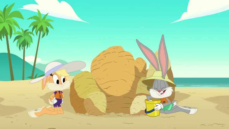 A fishy-filled moat will make my sand castle better