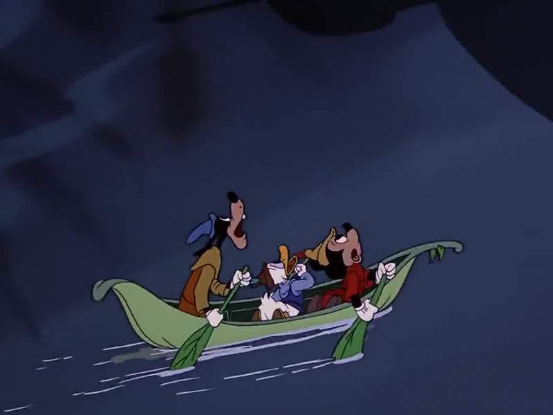 A flyin' front and draggin' behind