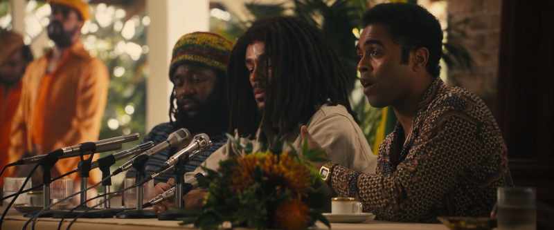 A free concert that Bob Marley has planned