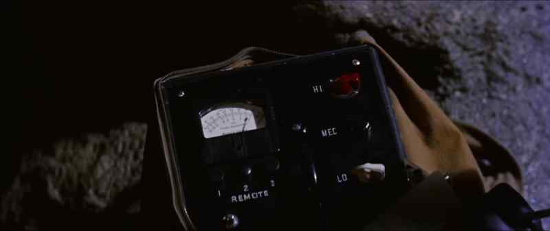 A Geiger counter reaction like this can mean only one thing