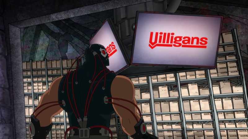 A giant flat-screen TV! Wait. What?