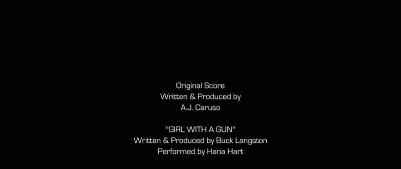 �� A girl with a gun, yeahhh, yeahhhh ♪
