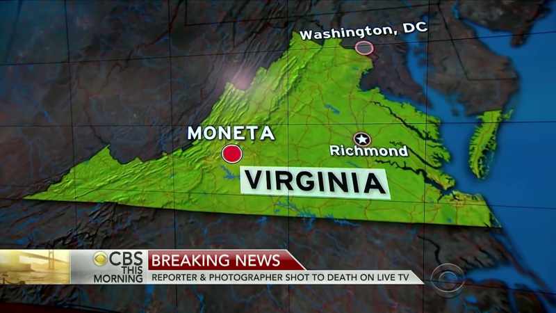 A gunman opened fire during a live TV news interview
