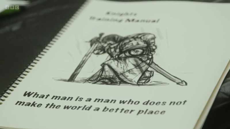 A knight has to be moved by compassion
