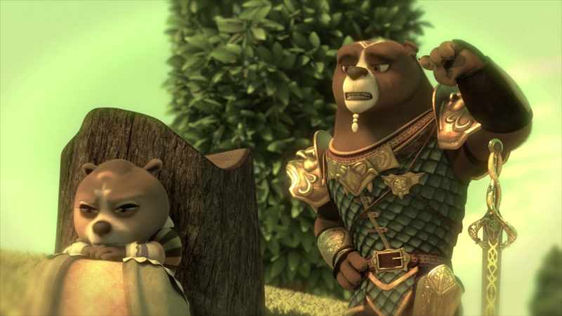A knight's true strength comes from their mind