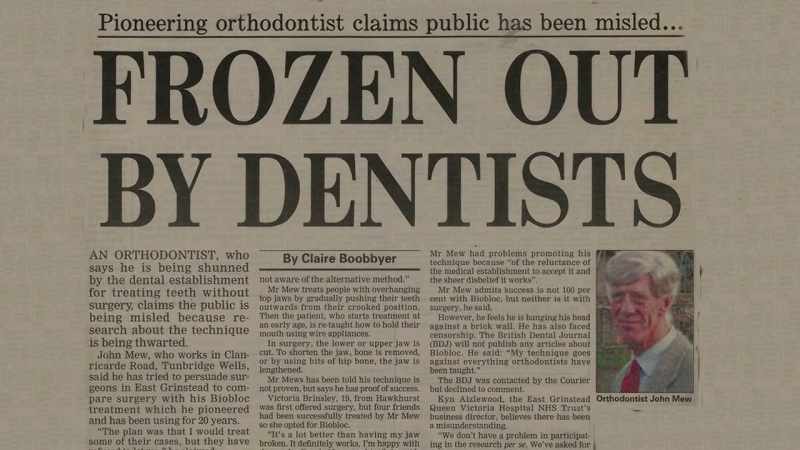 A leading London dentist claims current orthodontic methods