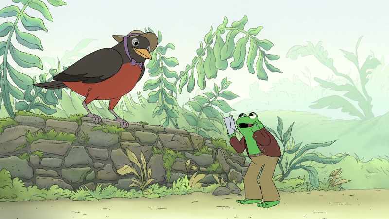 A letter for Toad.It will be his very first letter