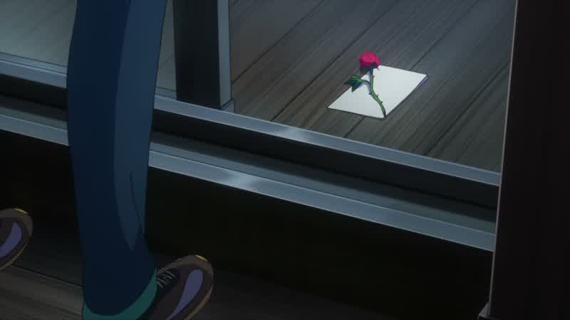 A letter with a rose?