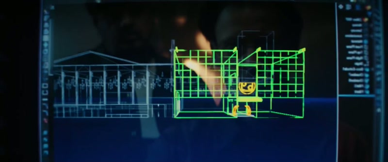 A life-size computer. Everything digital and synchronized